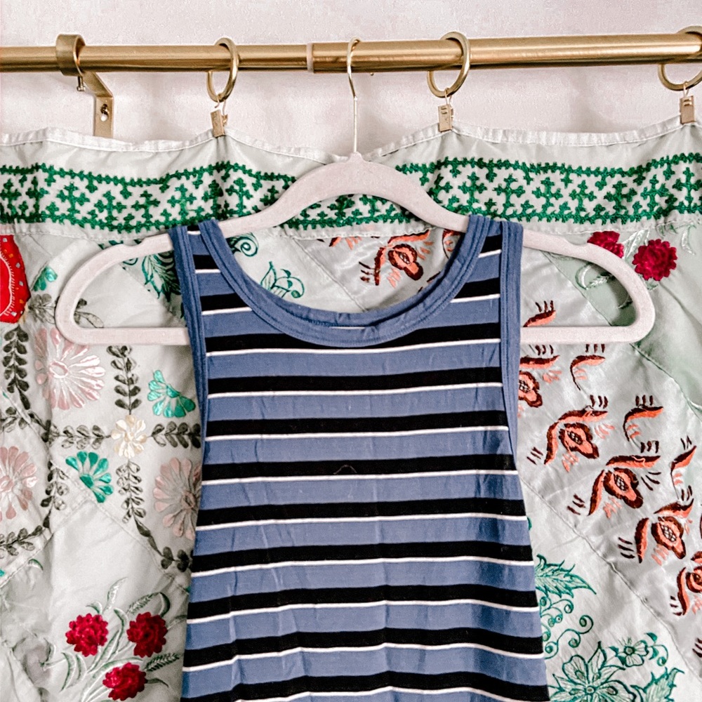 American Eagle striped tank top